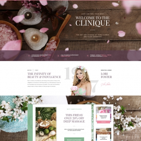 Clinique – Wellness Luxury Spa Resort HTML Template
