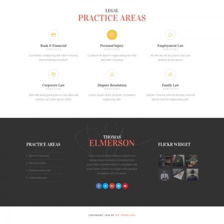 Lawyer & Attorney – Personal Lawyer and Law Company HTML Template