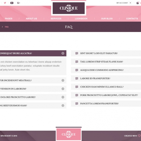 Clinique – Wellness Luxury Spa Resort HTML Template
