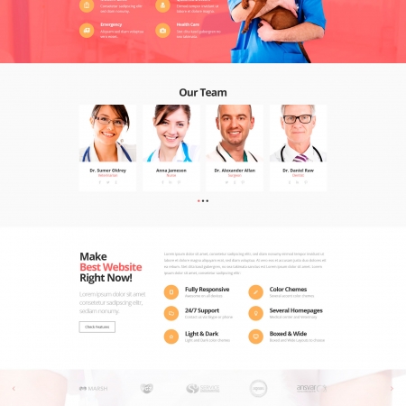 Medico – Medical&Veterinary HTML Template