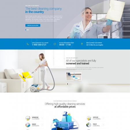 EcoClean - Cleaning Сompany WordPress Theme
